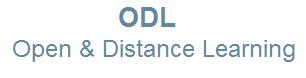 ODL - Open and Distance Learning